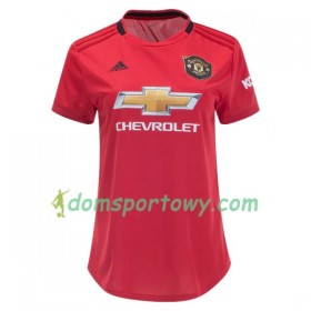 Koszulka Manchester United Damska Domowe Koszulki Piłkarskie 2019-2020 Krótki Rękaw